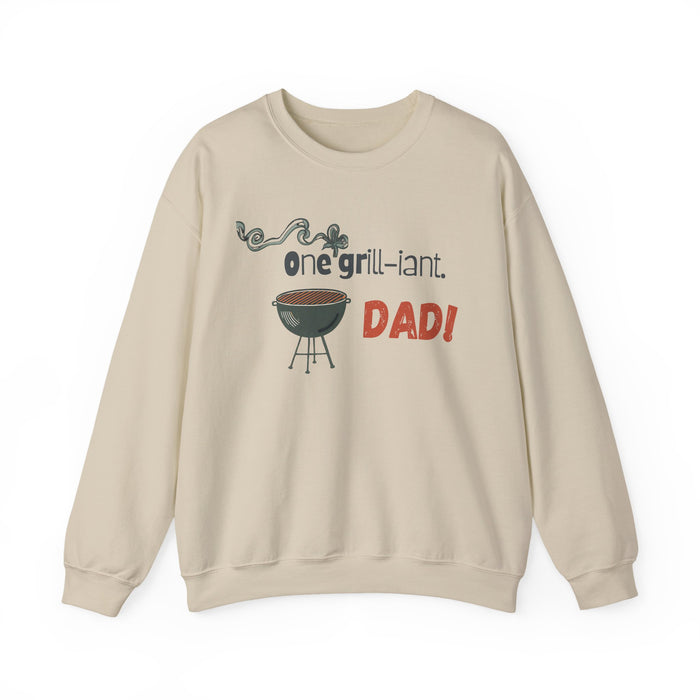 One Grill-iant Dad Sweatshirt