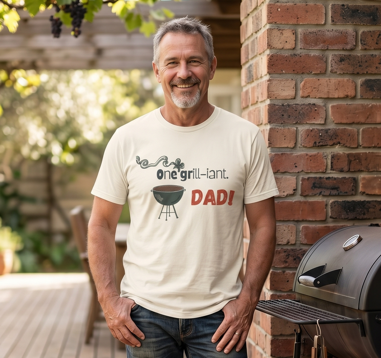 One Grill-iant Dad T-shirt