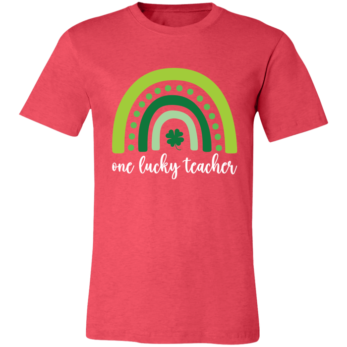 One Lucky Teacher Shirt