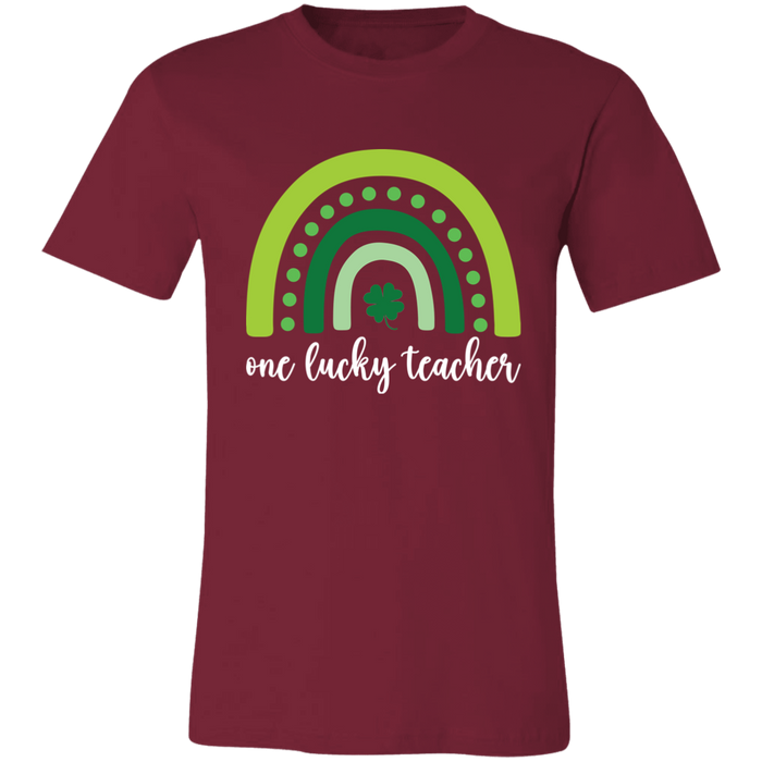One Lucky Teacher Shirt