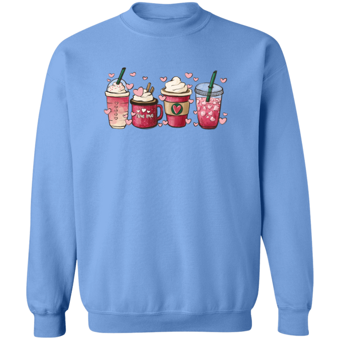 Pink Love Cups Sweatshirt