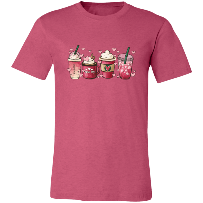 Pink Valentine Cups T-Shirt