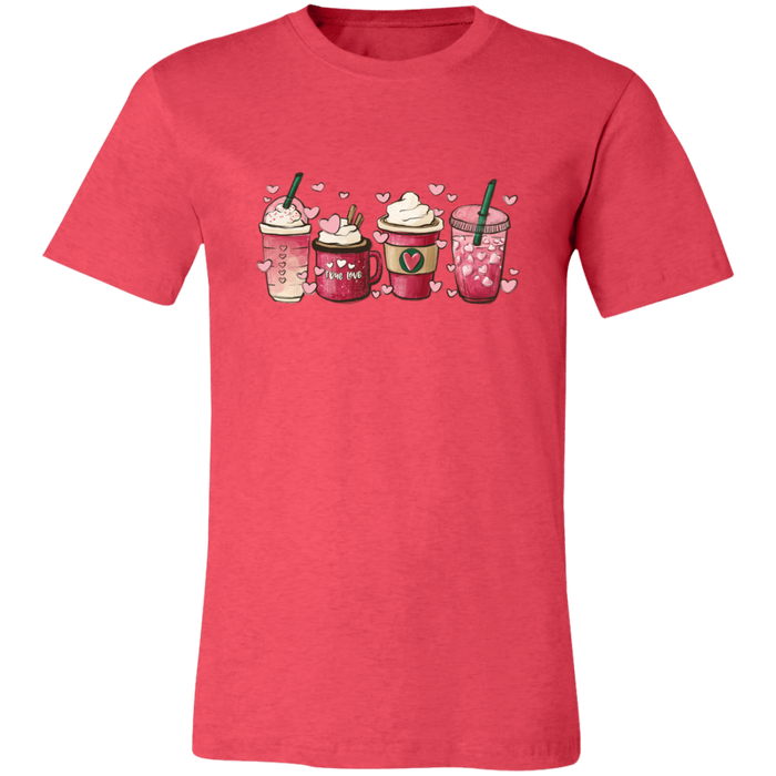 Pink Valentine Cups T-Shirt