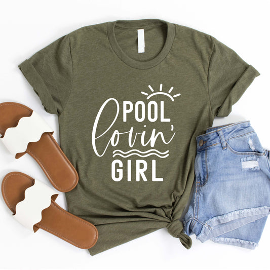 Pool Lovin' Girl T-Shirt