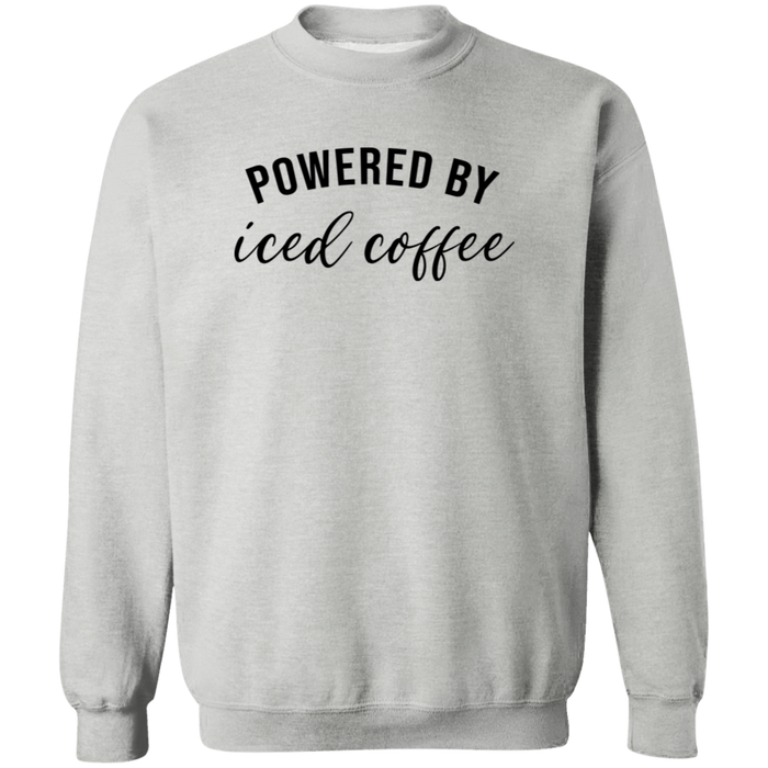 Powered by Iced Coffee Sweatshirt