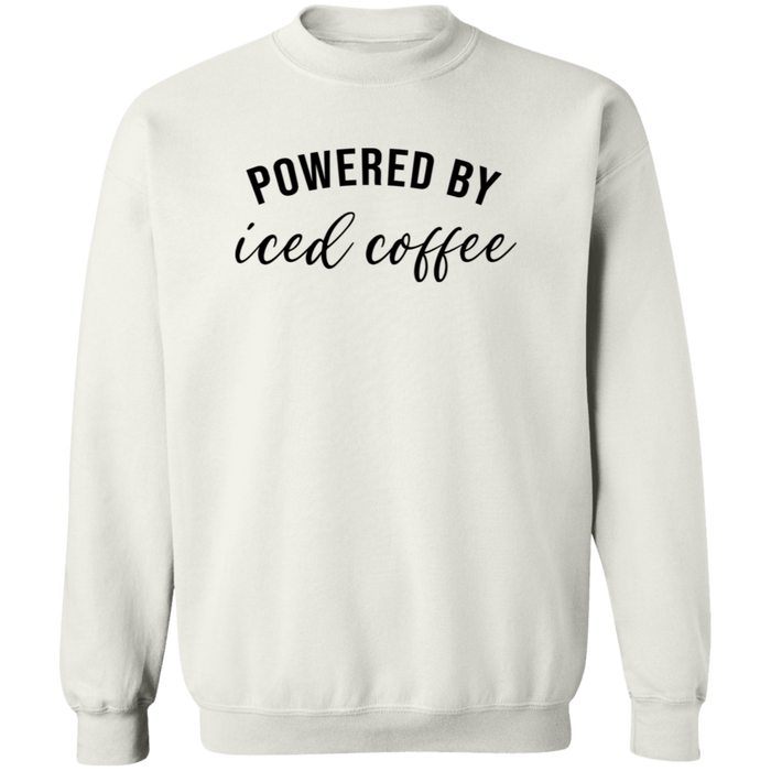 Powered by Iced Coffee Sweatshirt