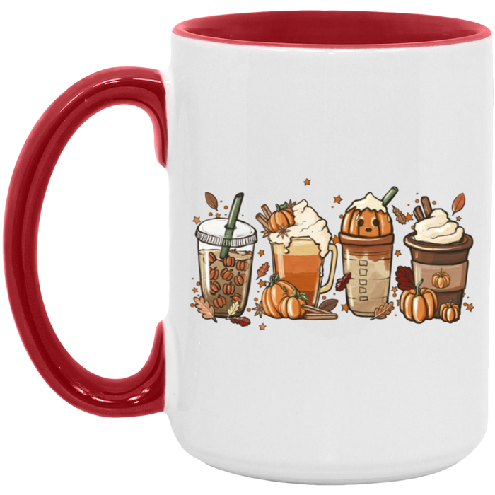 Pumpkin Spice Drinks 15oz Coffee Mug