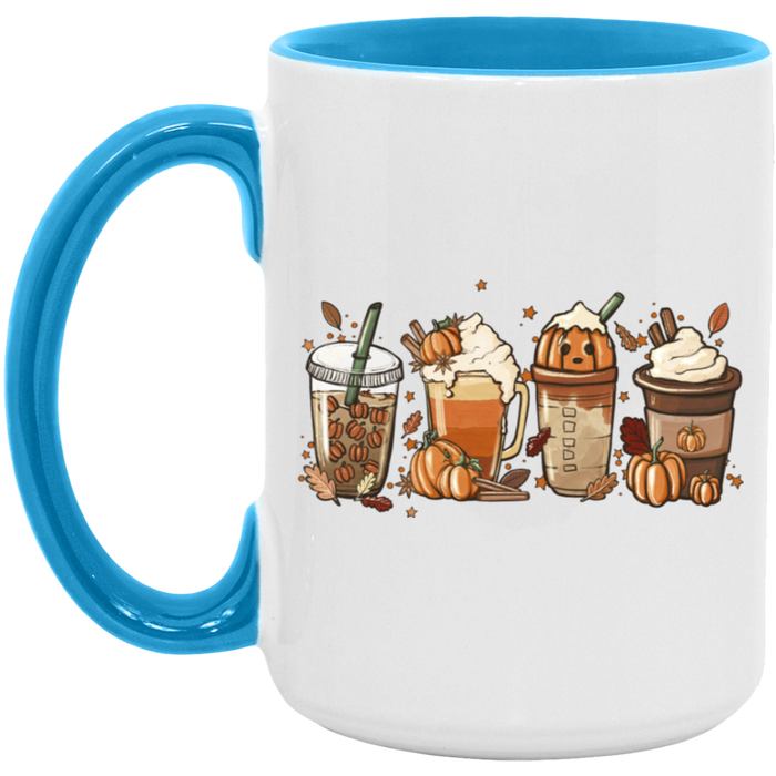 Pumpkin Spice Drinks 15oz Coffee Mug