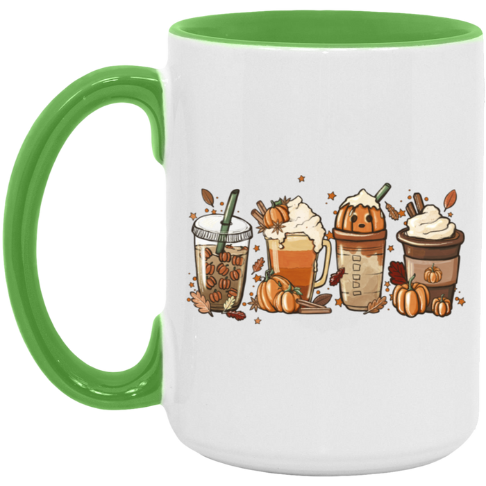 Pumpkin Spice Drinks 15oz Coffee Mug