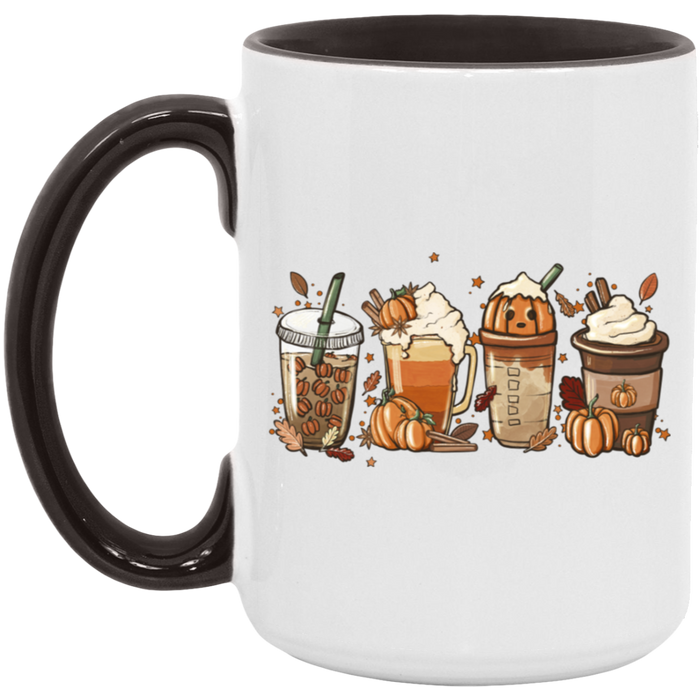 Pumpkin Spice Drinks 15oz Coffee Mug