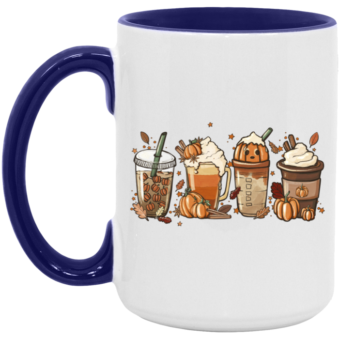 Pumpkin Spice Drinks 15oz Coffee Mug