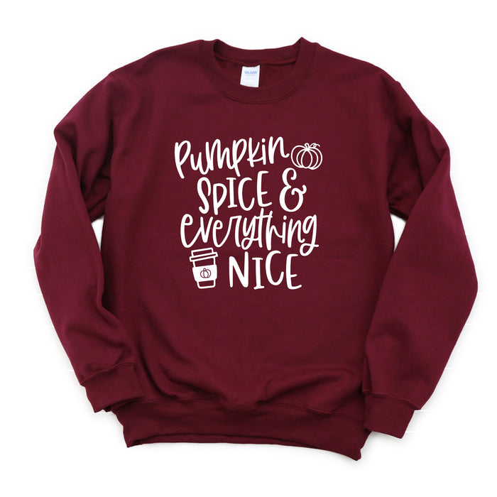 Pumpkin Spice and Everything Nice Sweatshirt