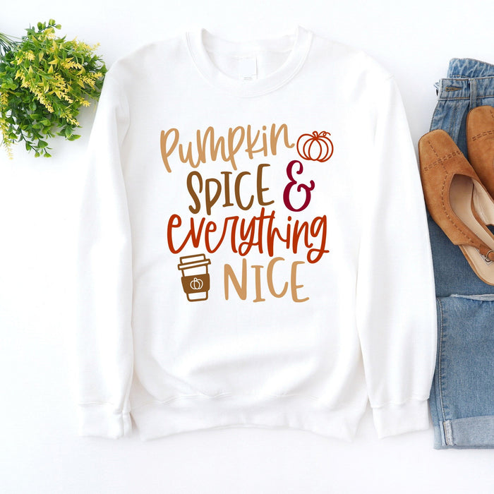 Pumpkn Spice and Everything Nice Sweatshirt