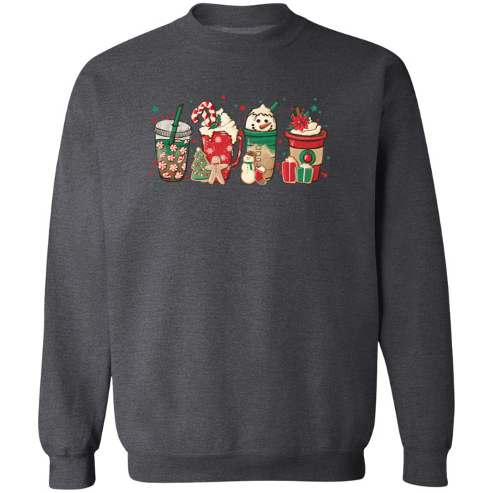 Red Christmas Drinks Sweatshirt