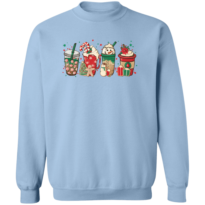 Red Christmas Drinks Sweatshirt