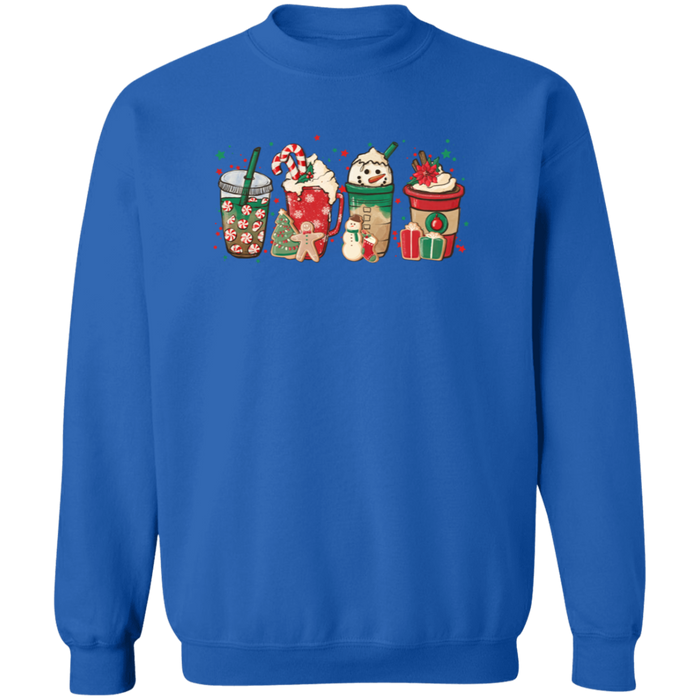 Red Christmas Drinks Sweatshirt