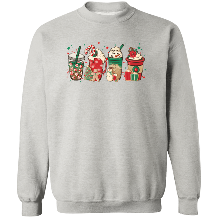 Red Christmas Drinks Sweatshirt