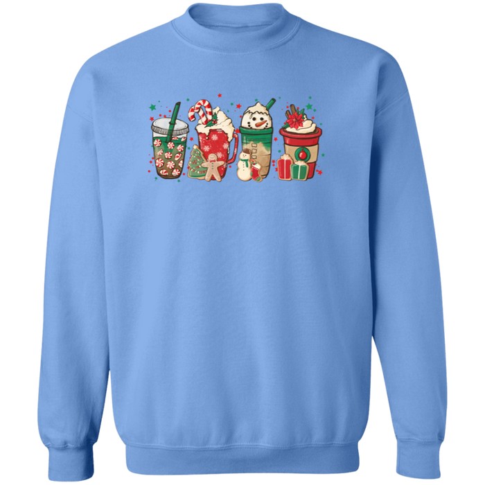 Red Christmas Drinks Sweatshirt