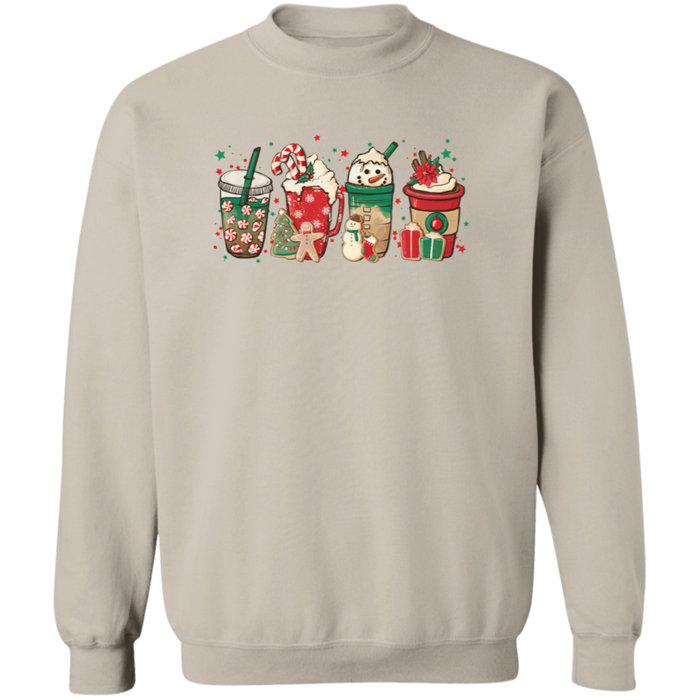 Red Christmas Drinks Sweatshirt