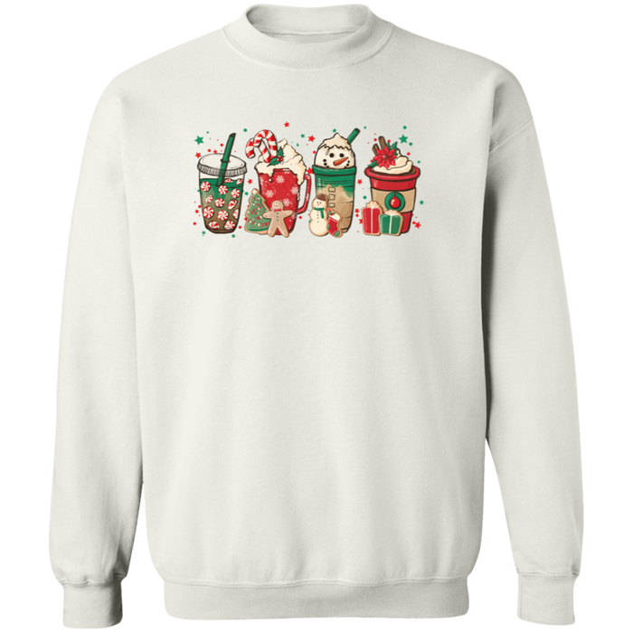 Red Christmas Drinks Sweatshirt