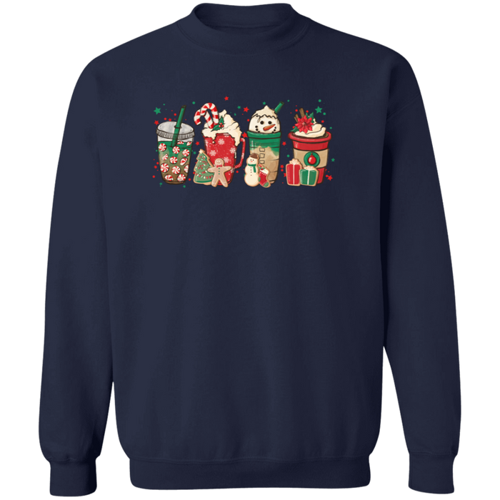 Red Christmas Drinks Sweatshirt