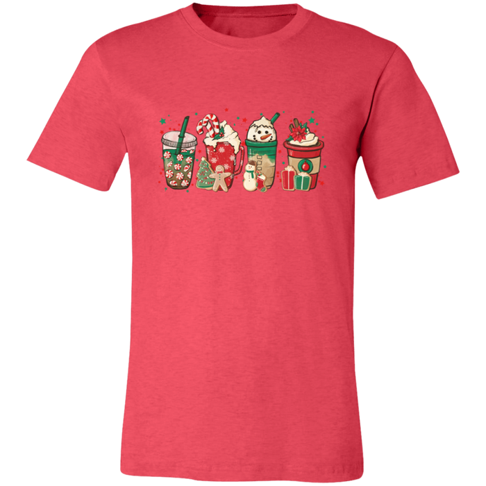 Red Christmas Drinks T-Shirt