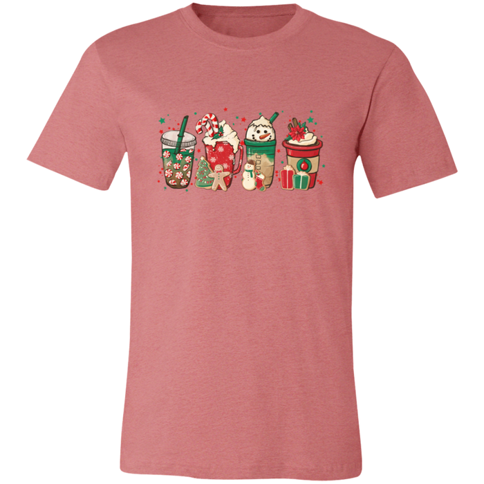 Red Christmas Drinks T-Shirt