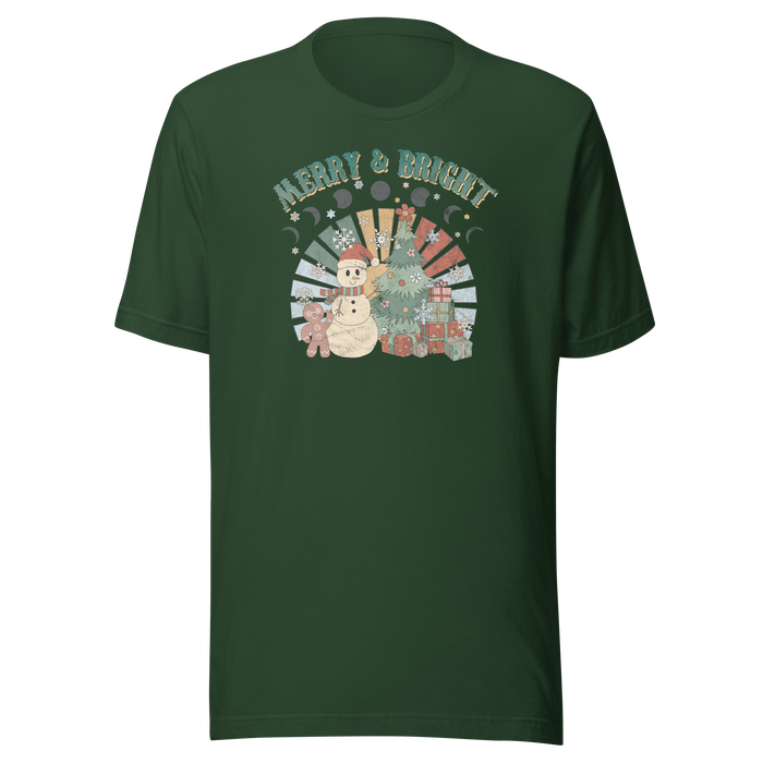 Retro Merry & Bright T-Shirt
