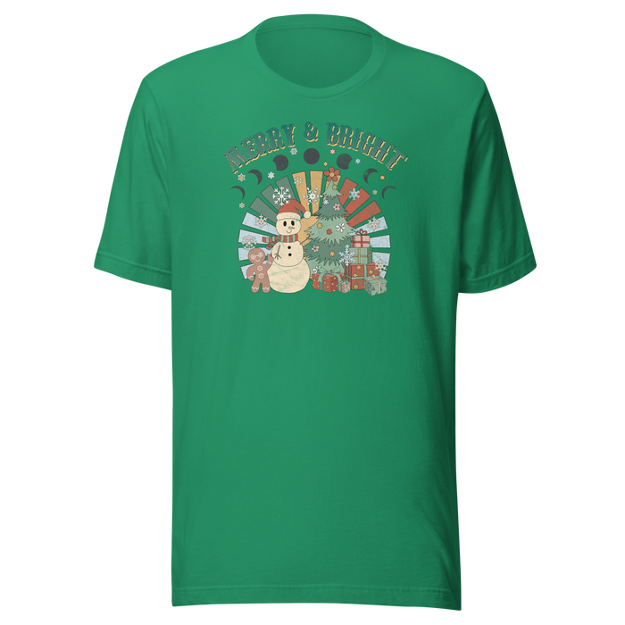 Retro Merry & Bright T-Shirt