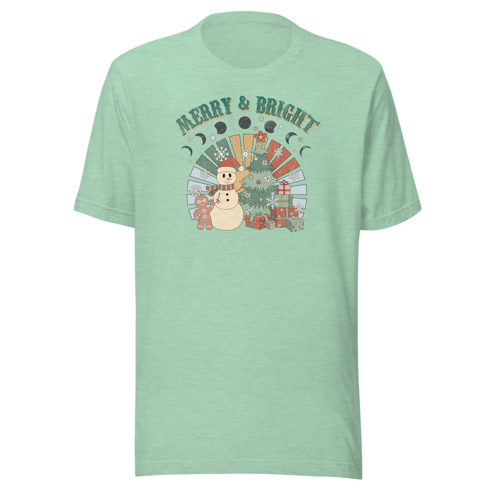 Retro Merry & Bright T-Shirt