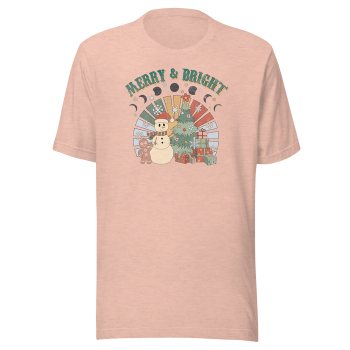 Retro Merry & Bright T-Shirt