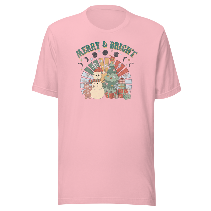 Retro Merry & Bright T-Shirt