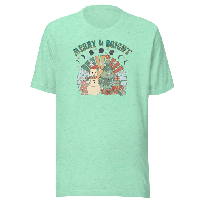 Retro Merry & Bright T-Shirt