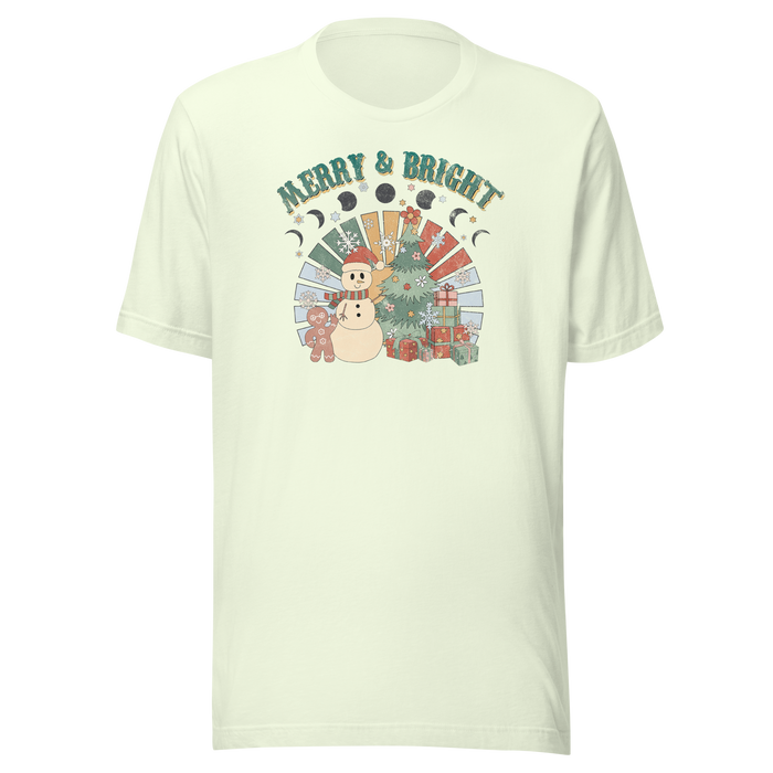 Retro Merry & Bright T-Shirt