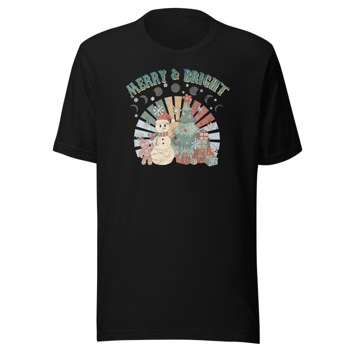 Retro Merry & Bright T-Shirt