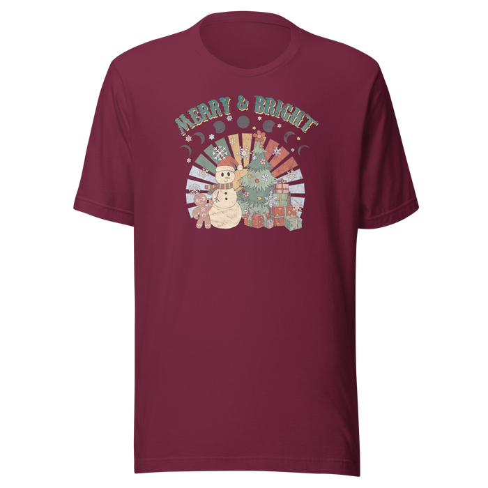 Retro Merry & Bright T-Shirt