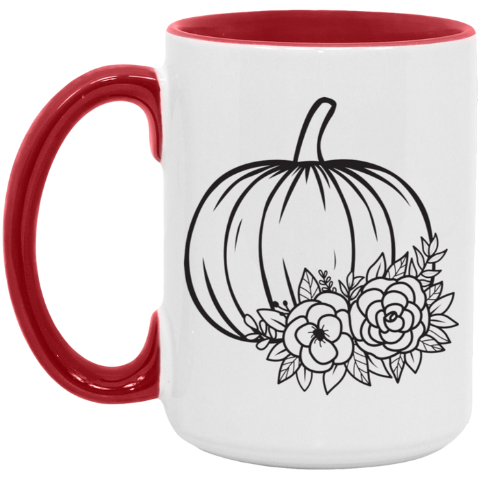 Simple Pumpkin 15oz Coffee Mug