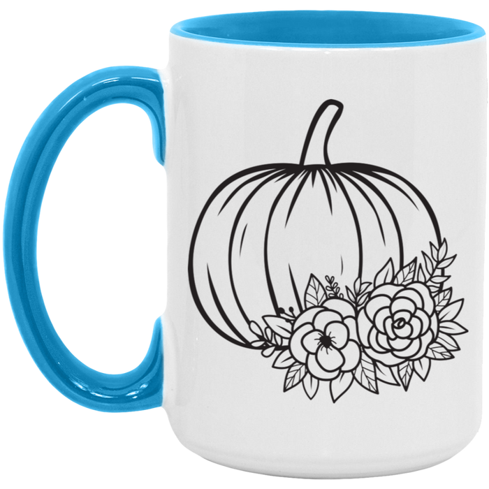 Simple Pumpkin 15oz Coffee Mug