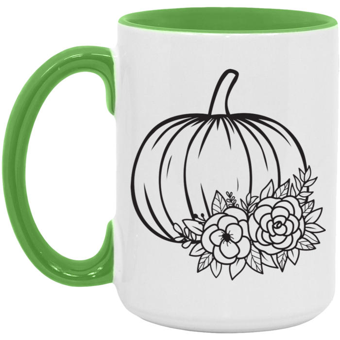 Simple Pumpkin 15oz Coffee Mug