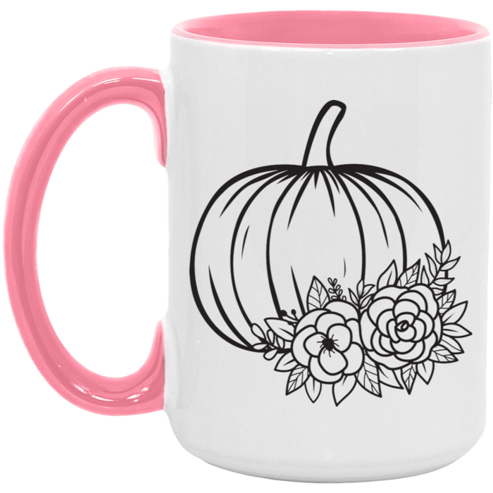 Simple Pumpkin 15oz Coffee Mug
