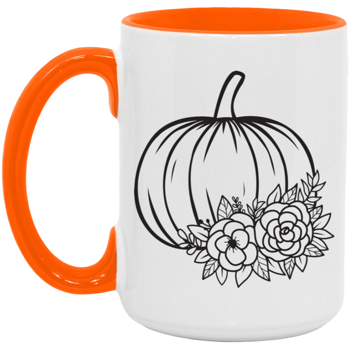 Simple Pumpkin 15oz Coffee Mug