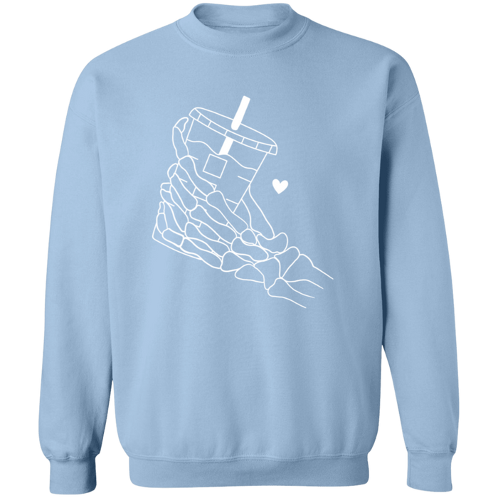 Skeleton Coffee Sweatshirt