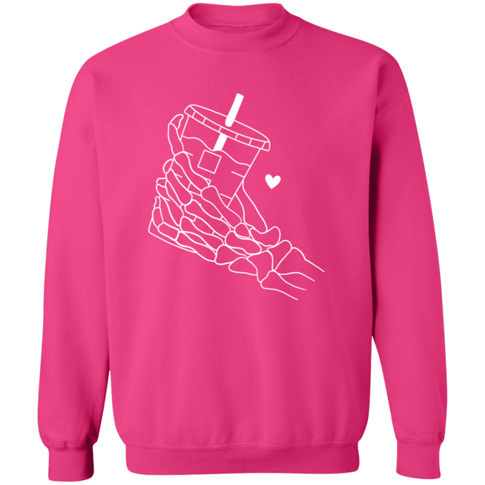 Skeleton Coffee Sweatshirt