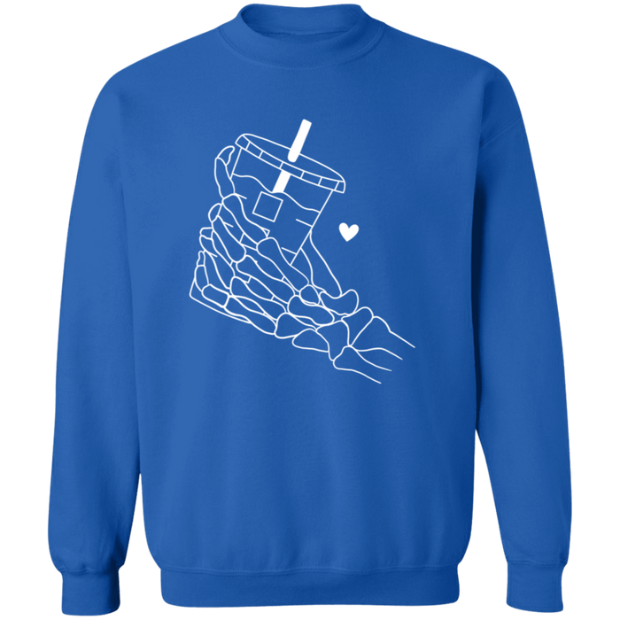 Skeleton Coffee Sweatshirt