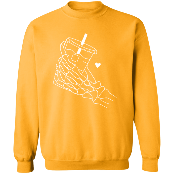 Skeleton Coffee Sweatshirt