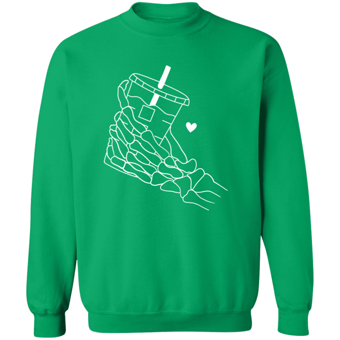 Skeleton Coffee Sweatshirt