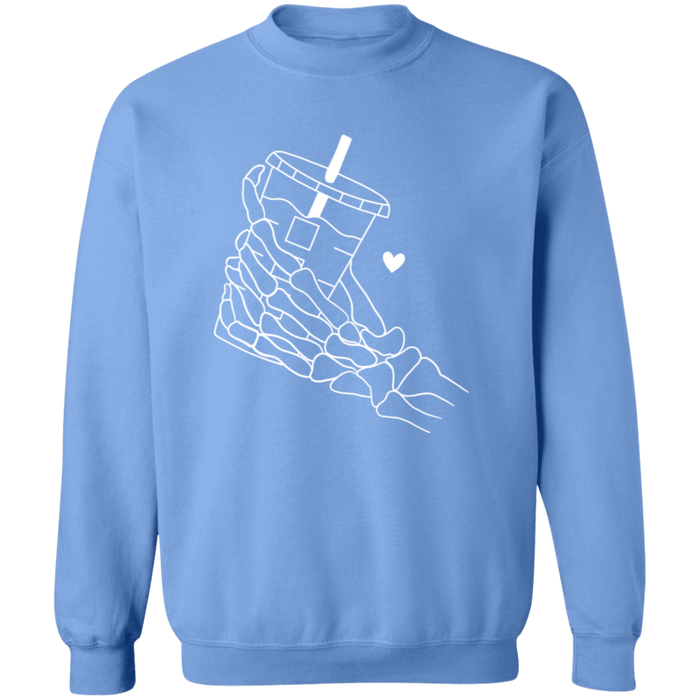 Skeleton Coffee Sweatshirt
