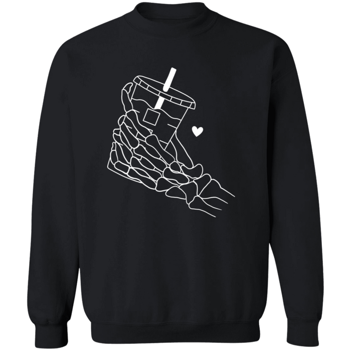 Skeleton Coffee Sweatshirt