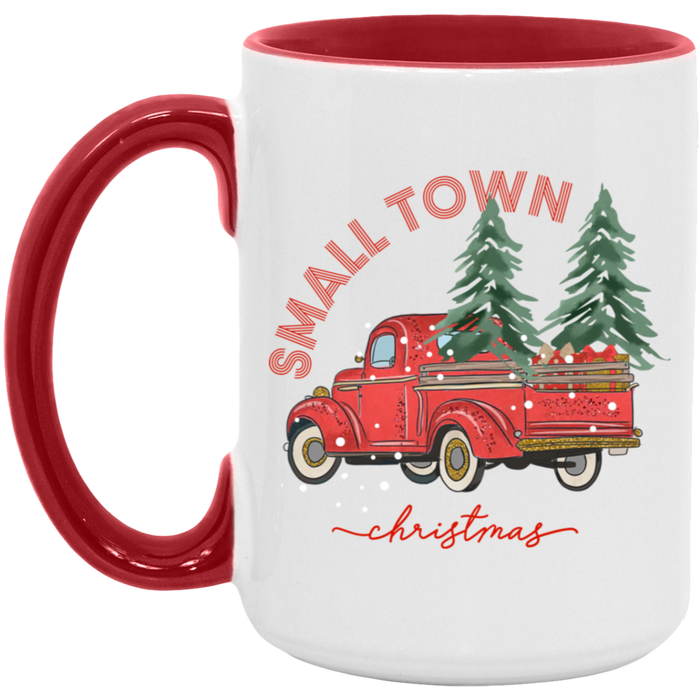 Small Town Christmas 15 oz Coffee Mug