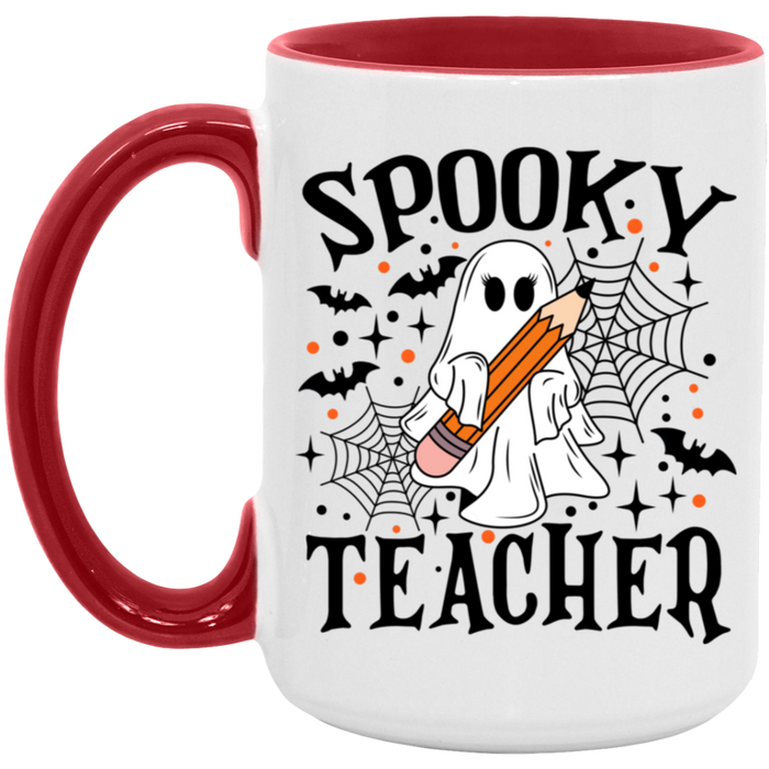 Spooky Teacher 15oz Coffee Mug